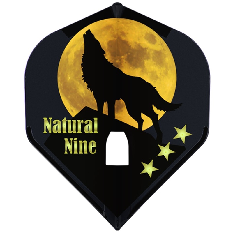 L-Style Pro Natural Nine Maverick Dart Flights – L1 / Standard