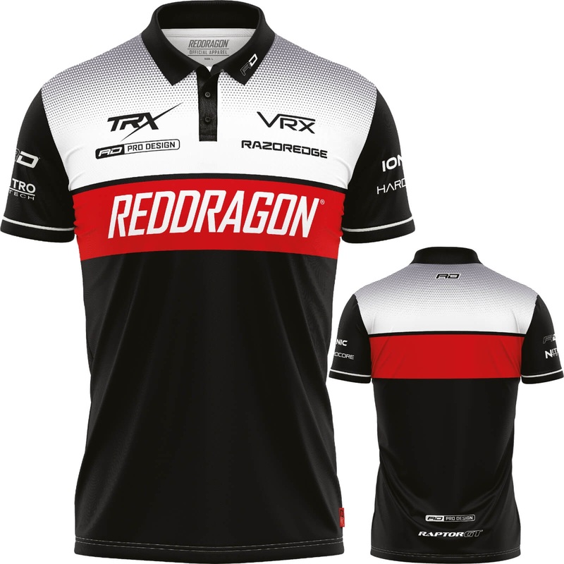 Red Dragon – Ionic Polo Dart Shirt – M to 3XL M