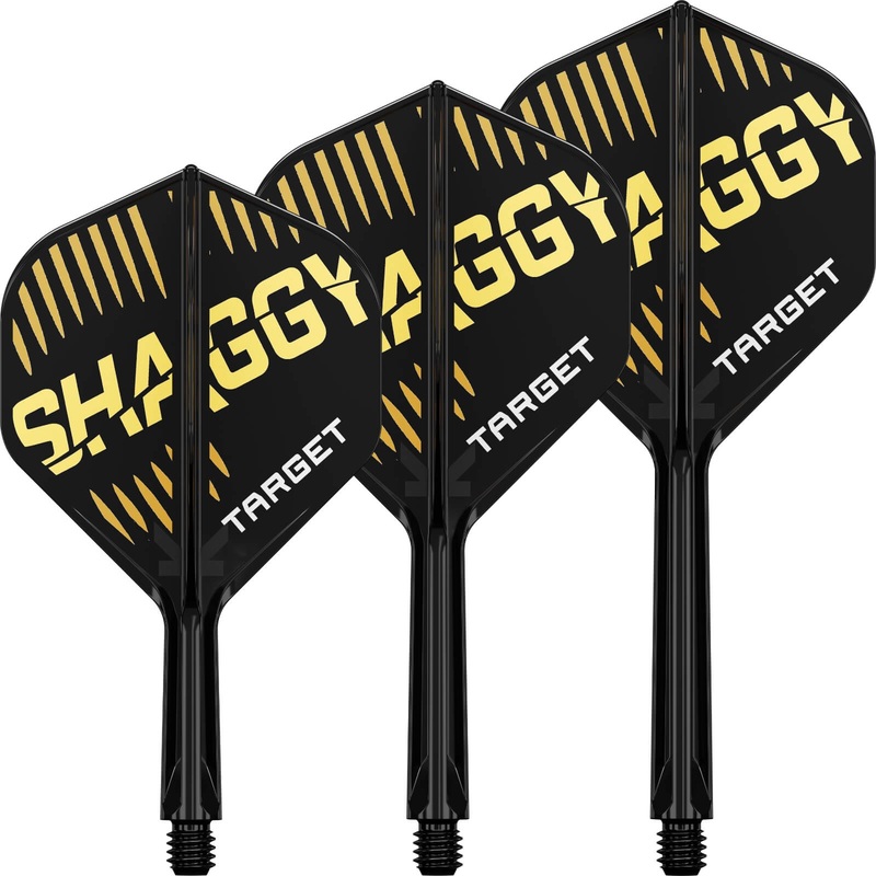 Target – K-Flex Scott Williams – Big Wing Dart Flights – Integrated Flight & Shaft System Short (19mm)