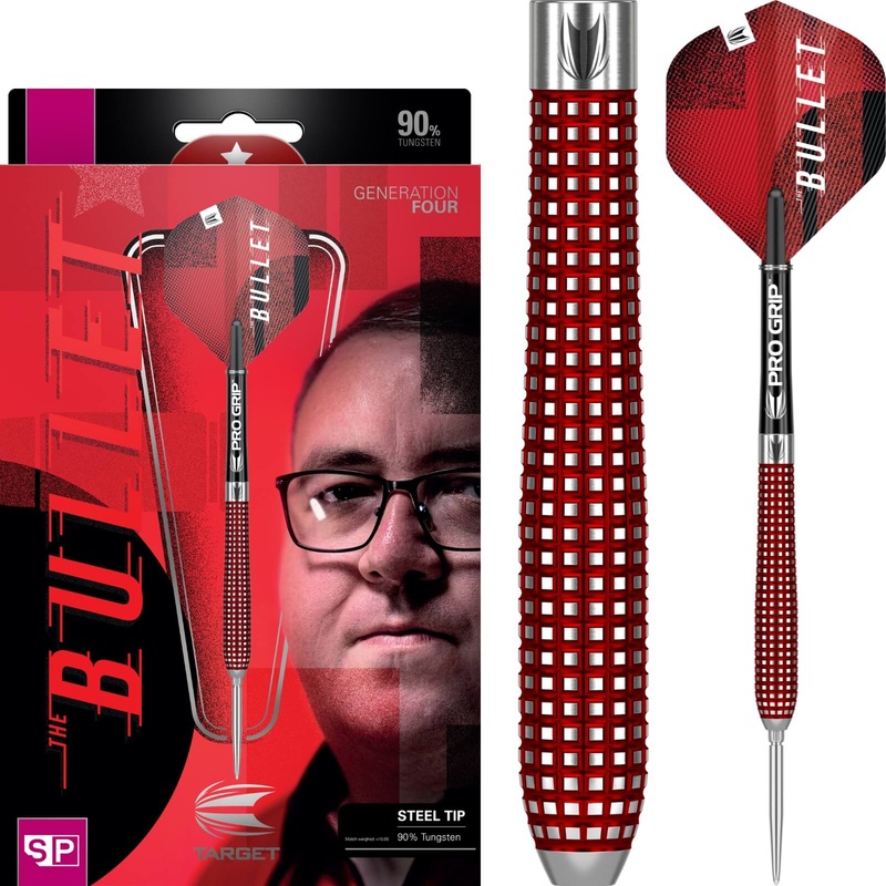 Target – Stephen Bunting Gen 4 Darts – Swiss Point – Steel Tip – 90% Tungsten – 12g 23g 25g 12 grams