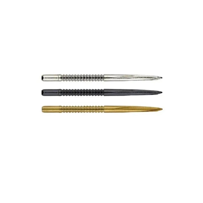 Unicorn Darts Volute Shark Fin Large Steel Dart Points Black 36mm