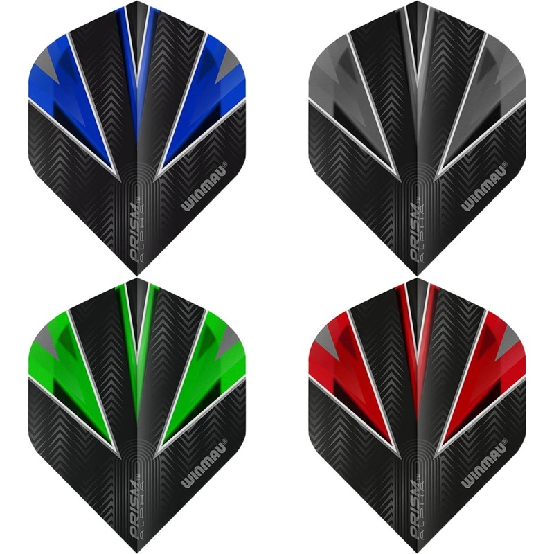Winmau – Prism Alpha – Big Wing Dart Flights Blue
