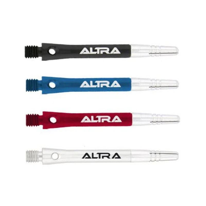 Bull’s DE Altra Aluminium Spin Dart Shafts – Medium Black