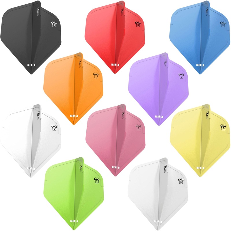 *BULL’S DragonFlights Dart Flights – Ultra Strong – Standard Black