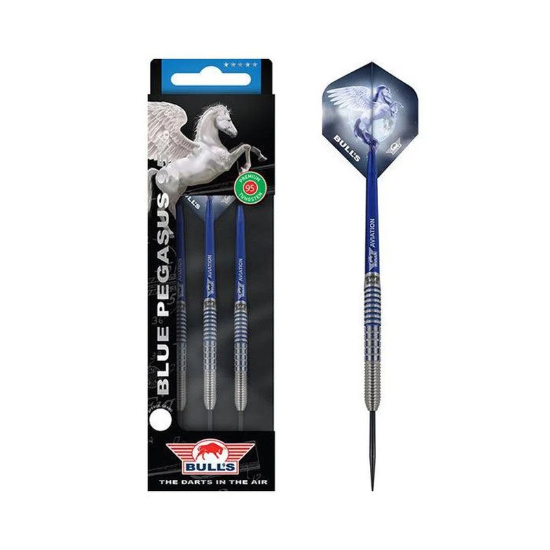 Bull’s NL Blue Pegasus A 95% Tungsten Steel Tip Darts 22 GRAM