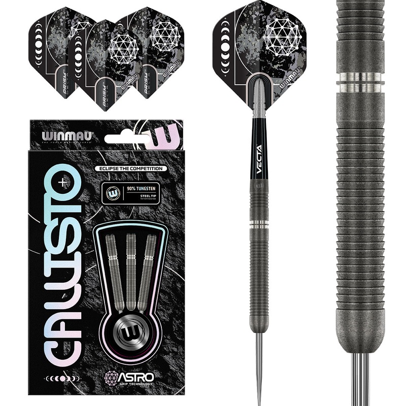 Callisto 01 90% Tungsten Steel Tip Darts by Winmau 22 Gram