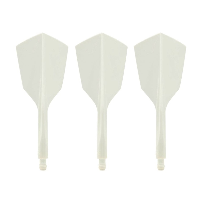 Condor AXE 120 Dart Flights – Narrow – White Short
