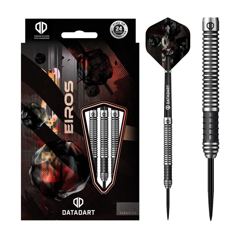DataDart Eiros 90% Tungsten Steel Tip Darts 24 GRAM