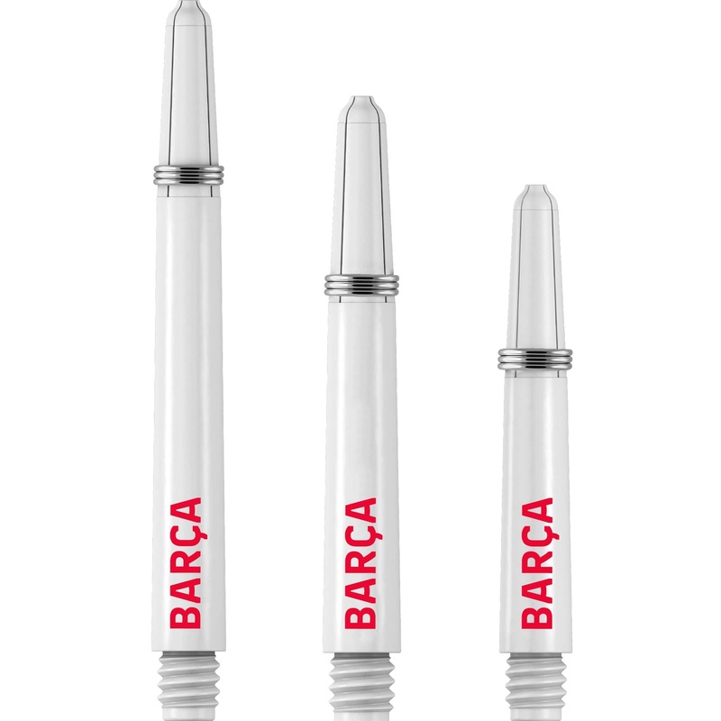 *FC Barcelona – Official Licensed BARA – Dart Shafts – Nylon – White Medium