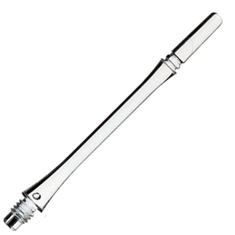 Fit Flight Gear Slim Spinning Dart Shafts – Long #7 (38.5mm) Clear