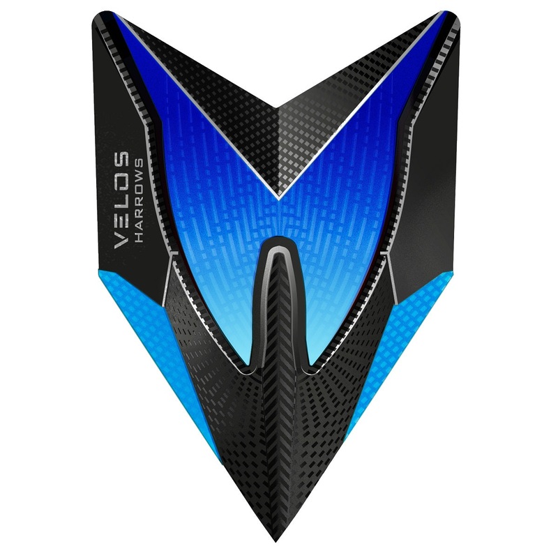Harrows Velos Blue 1012 Darts Flights