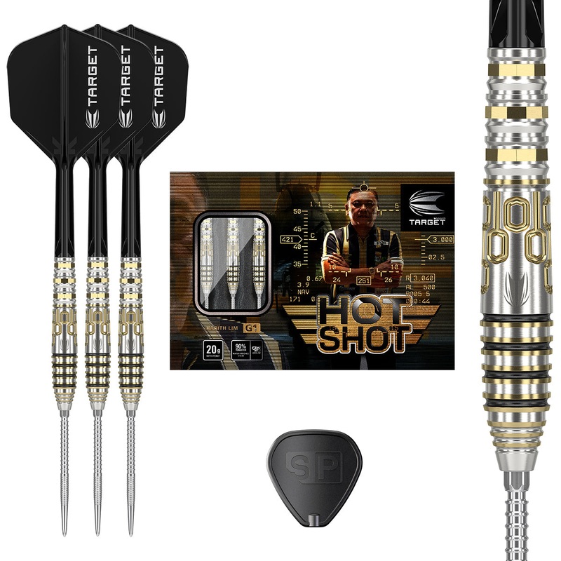 Hot Shot G1 90% Tungsten SP Steel Tip Darts by Target Japan 20 Gram