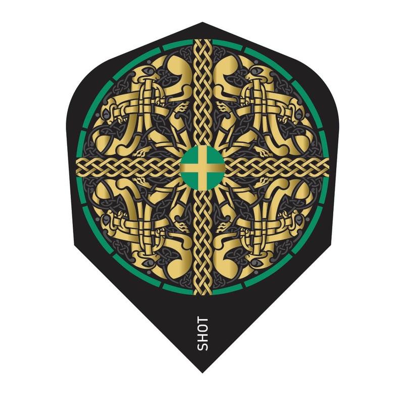 Shot Celt Cernunnos Dart Flight Set-Small Standard Standard 100 Micron Polymer