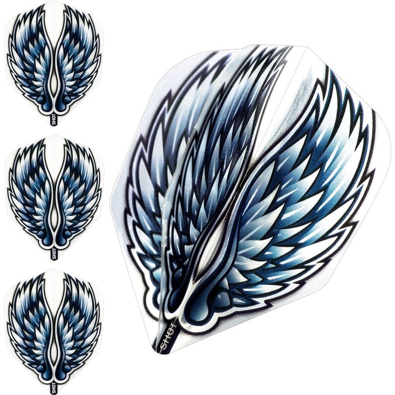 Shot Dart Flights – 100 Micron – Birds of Prey – No6 – Eagle Wings