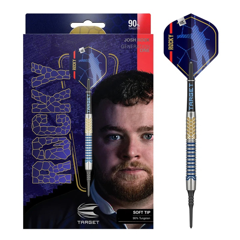 Target Darts Josh Rock Gen 1 90% Tungsten Soft Tip Darts 20 GRAM