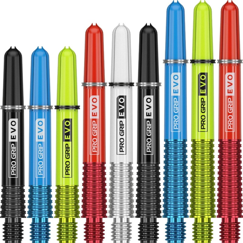Target – Pro Grip Evo – Hybrid Dart Shafts Short (37.7mm) Black