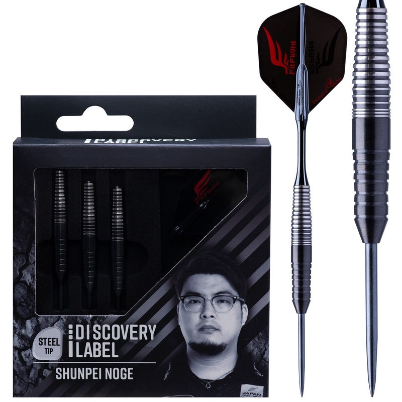*Cosmo Discovery Label Darts – Steel Tip – 90% Tungsten – Shunpei Noge – 21g