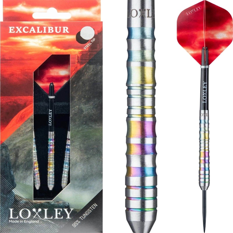 Loxley – Excalibur Darts – Steel Tip – 95% Tungsten – 22g 24g 22 grams