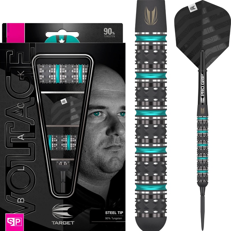 Target – Rob Cross Black Edition Darts – Swiss Point – Steel Tip – 90% Tungsten – 22g 23g 24g 22 grams
