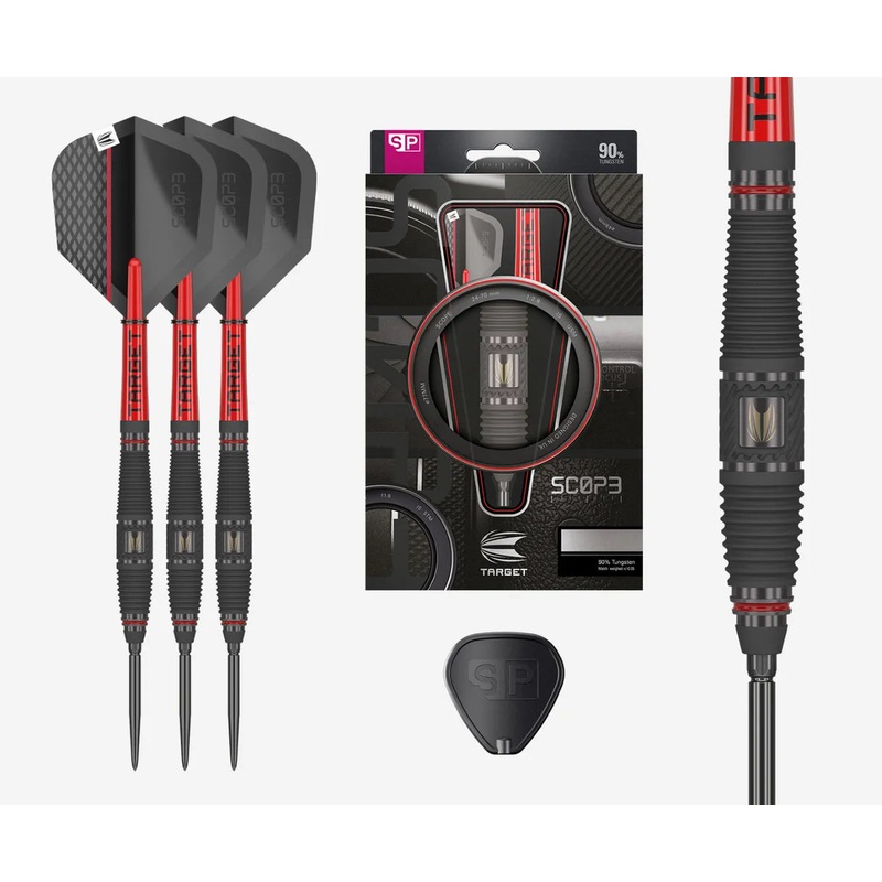 Target SCOPE 03 Swiss Point Steel Tip Darts 90% Tungsten 23g