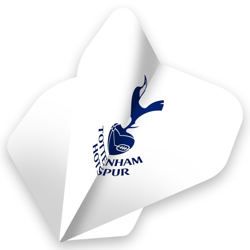 Tottenham Hotspur Dart Flights – 100 Micron – Standard No2 – F1 – White Logo