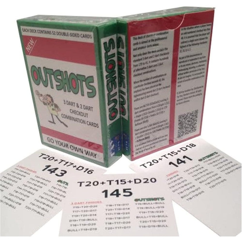 Training Aid – Outshots – 3 Dart and 2 Dart Combination Finishes