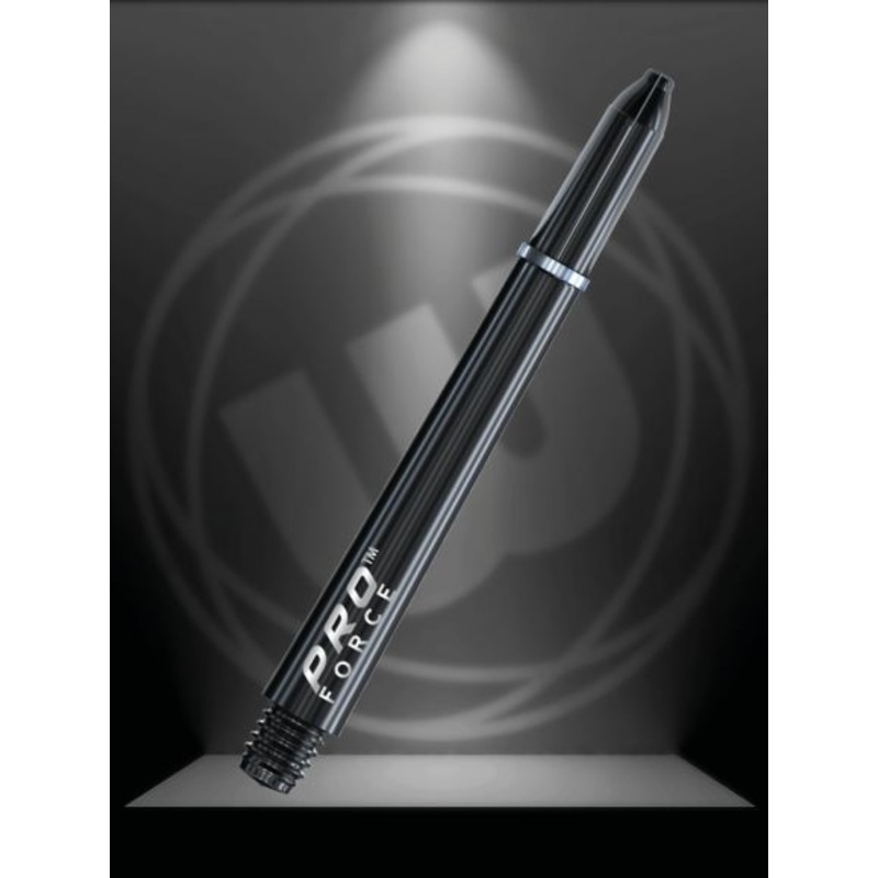 Winmau Pro Force Medium Black Nylon Medium (46mm in length excluding thread) Black
