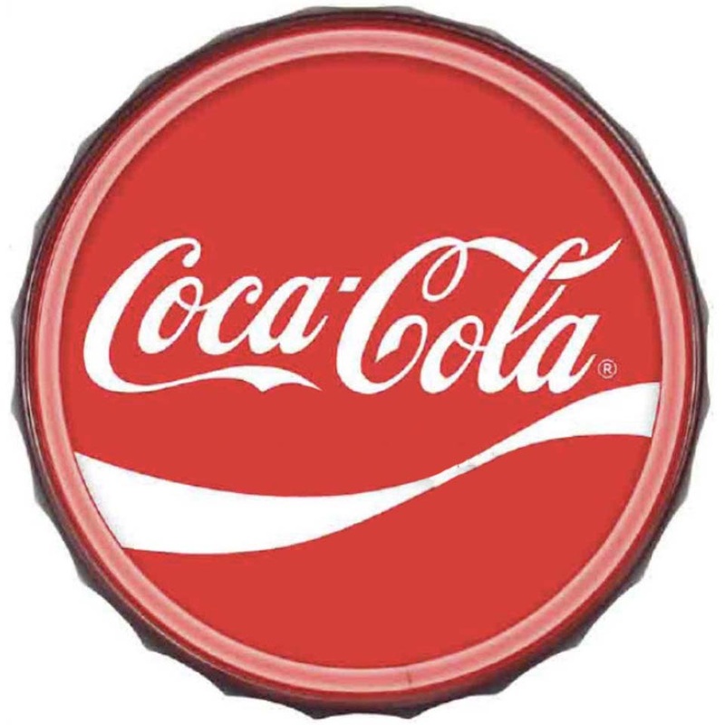 Coca Cola logo LED Sign – 12″ x 12″