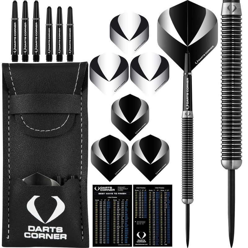 *Darts Corner Warfare Darts – Steel Tip – M1 – Black Ring 20g