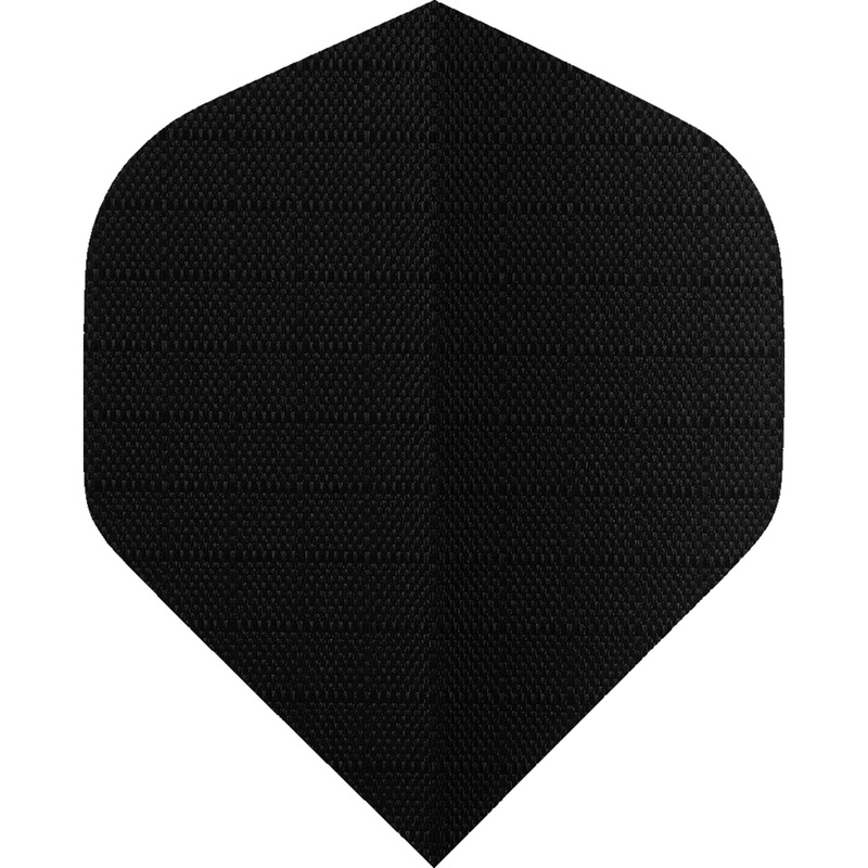 *Designa Dart Flights – Fabric Rip Stop Nylon – Longlife – Std No2 Black