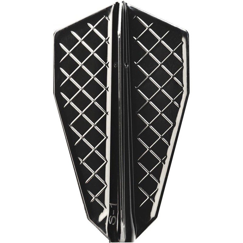 Fit Flight Pro Dart Flights – S-1 Black