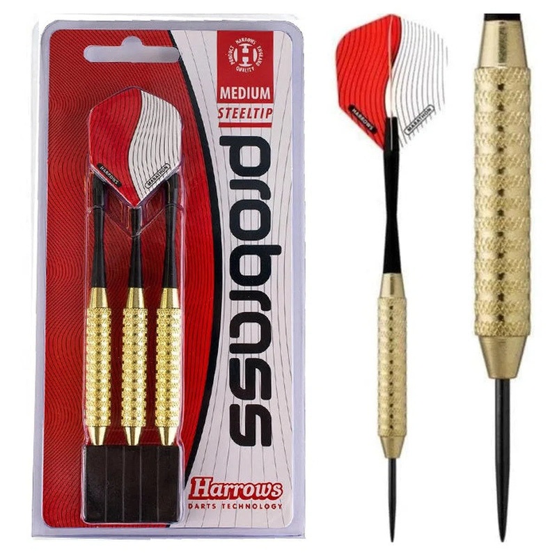 Harrows Darts Pro Brass Steel Tip Medium Darts 21 GRAM