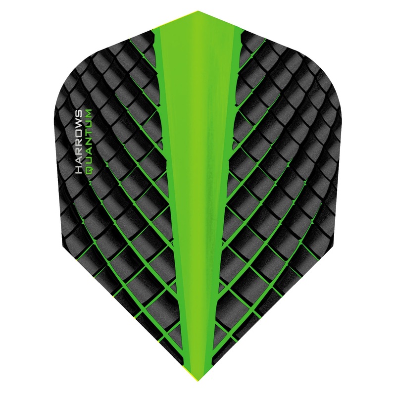 Harrows Quantum Green Dart Flights