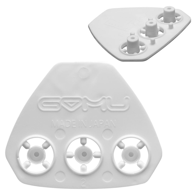 L-Style Gomu Shaft Tightener – Stem Grip Accessory – 2 Sets – White