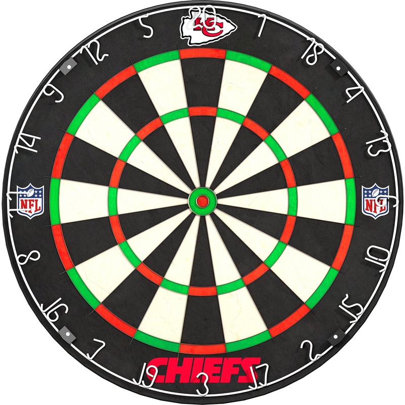 NFL – Professional Dartboard – Official Licensed – Kansas City Chiefs