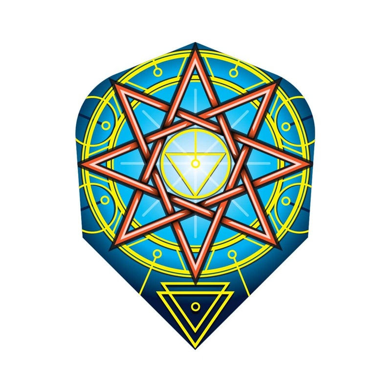 Shot Celt Druid Dart Flight Set-Small Standard Standard 100 Micron Polymer