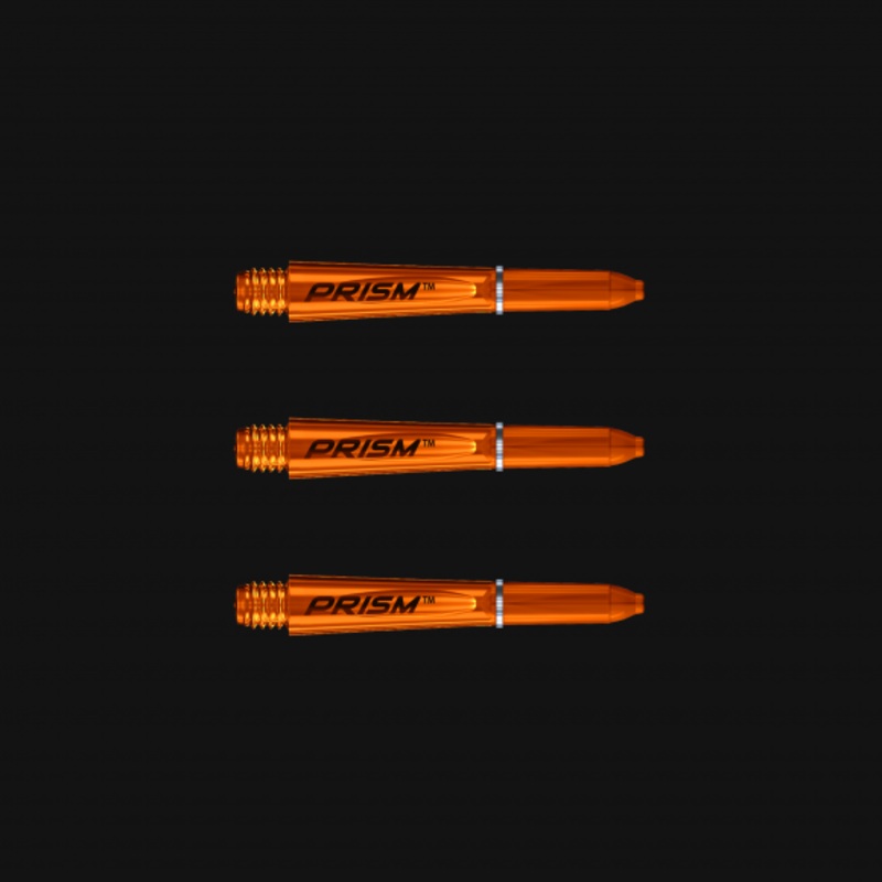 Winmau Prism 1.0 Extra Short Orange Polycarbonate Extra Short (27mm in length excluding thread) Orange