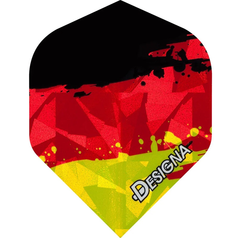 Designa Patriot Dart Flights – Hologram – Standard – Germany