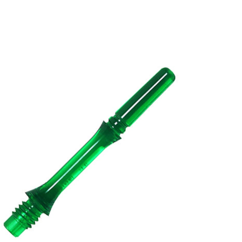 Fit Flight Gear Slim Spinning Dart Shafts – X-Short #2 (18.0mm) Green