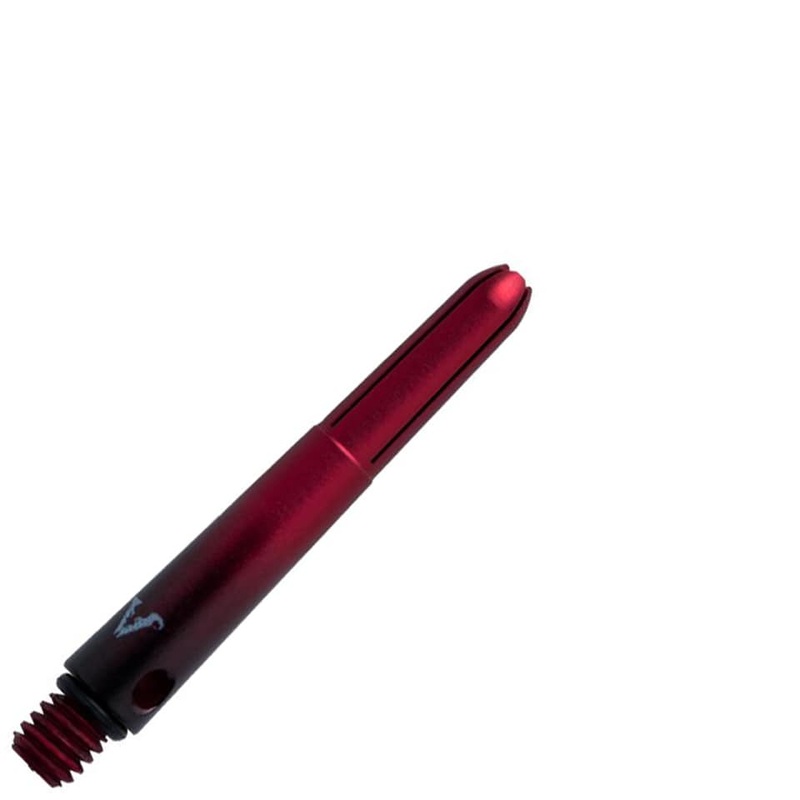 GLD Viperlock Aluminum Shade Dart Shafts – Short Red & Black