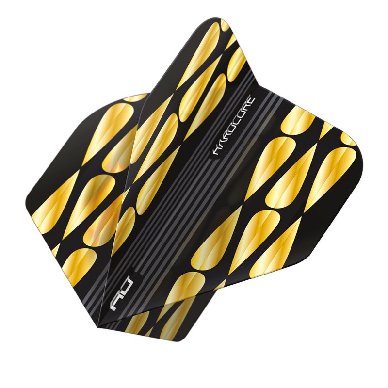 Gold & Black Teardrop Hardcore Premium Standard