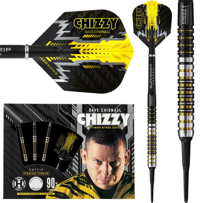 Harrows Dave Chisnall Darts – Soft Tip – Chizzy – S2 20g