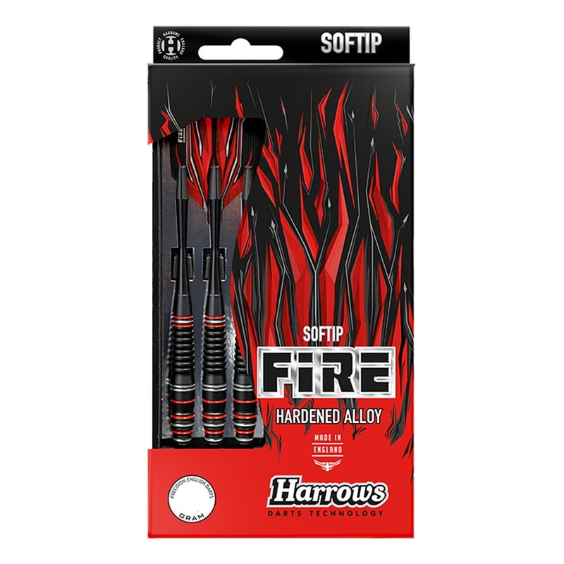 Harrows Fire High Grade Alloy Soft Tip Darts 18 grams
