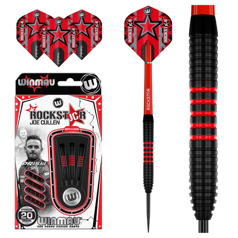Joe Cullen Brass Steel Tip Darts by Winmau 20 Gram