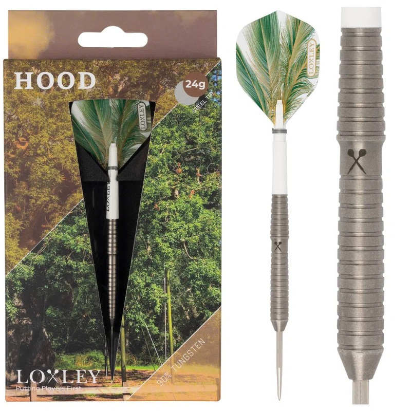Loxley Hood 90% Tungsten Steel Tip Darts 22 GRAM