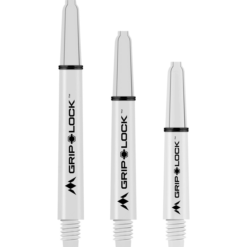 Mission GripLock Shafts – Dart Stems – White Medium