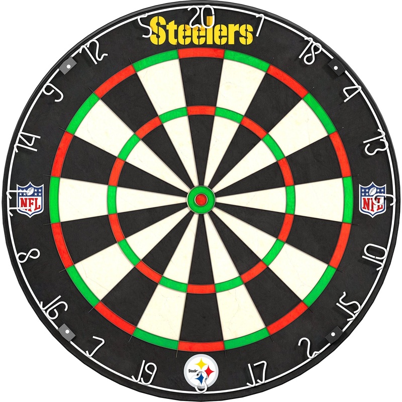 NFL – Professional Dartboard – Official Licensed – Pittsburgh Steelers