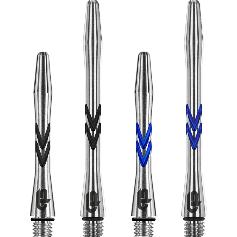 Red Dragon – Gerwyn “Iceman” Price V-Groove – Aluminium Dart Shafts Short (36mm) Black