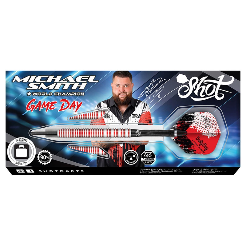 Shot Michael Smith Game Day Darts 21 grams