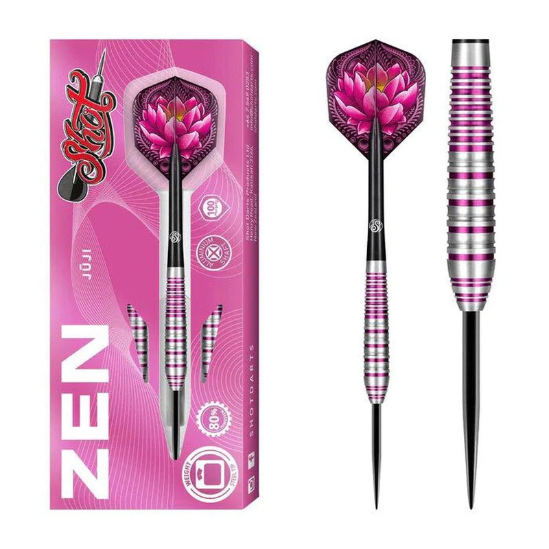 Shot Zen Series Juji 80% Tungsten Steel Tip Darts 23 GRAM